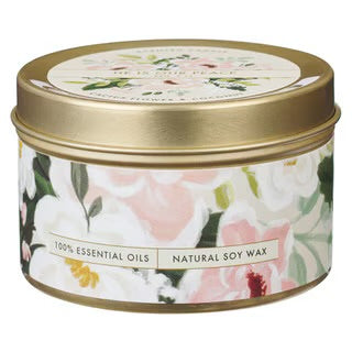 Candle Tins- Cactus Flower & Coconut