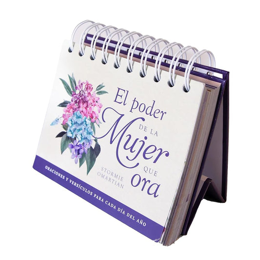 Calendario perpetuo «El poder de la mujer que ora» Stormie Omartian (Spanish Edition) cover image