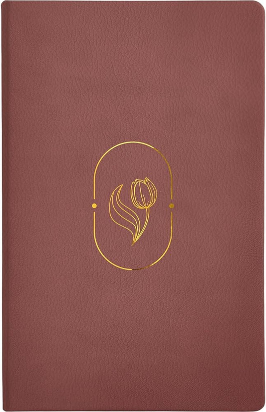 Biblia de Promesas RVR-1960, Virtuosa, Letra gigante, Piel especial, Rosa (Spanish Edition) cover image