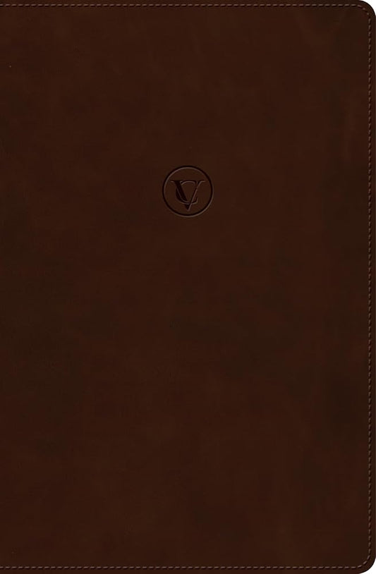 RVR 1960 Biblia de estudio de César Vidal, café símil piel (SPA RVR 1960 Cesar Vidal Study Bible Brown LeatherTouch) (Spanish Edition) cover image