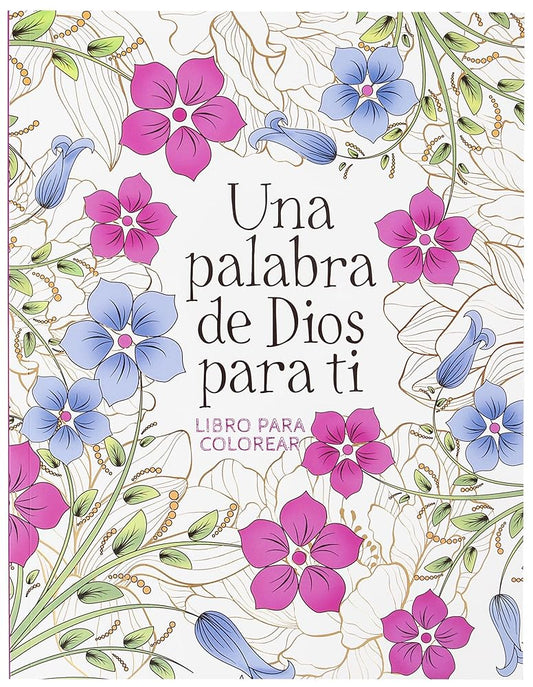 Una palabra de Dios para ti: libro para colorear (Spanish Edition) cover image
