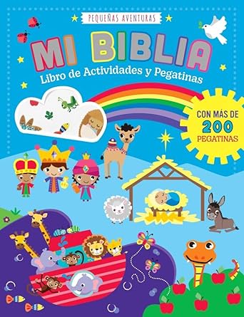 Mi Biblia - Libro de actividades y pegatinas (My Bible Activity and Sticker Book) (Spanish Edition) cover image