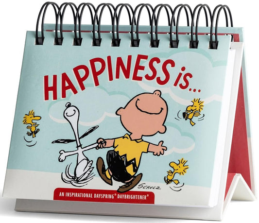 Peanuts Happiness Is: A DaySpring Inspirational DayBrightener - Perpetual Calendar cover image