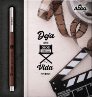 Libreta con bolígrafo Que Dios dirija tu vida
