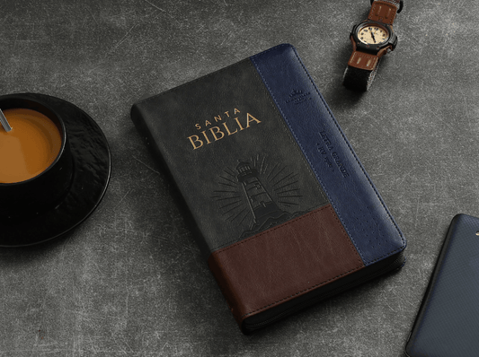 Biblia Reina Valera 1960 Inspiración faro tres tonos