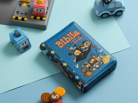 Biblia Mi Gran Viaje Reina Valera 1960 azul