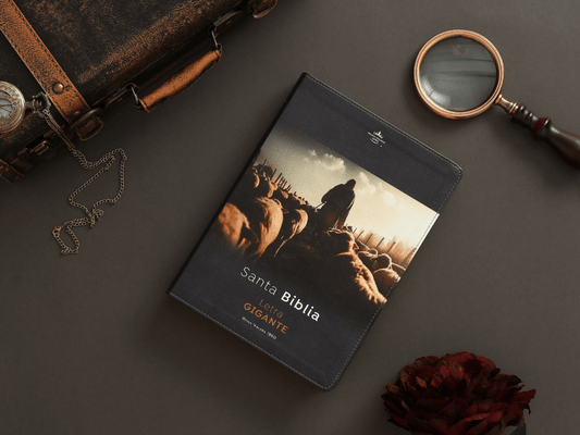 BIblia letra gigante RVR60 Buen pastor