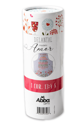 Delantal Modelo Amor: El amor - 1 Corintios 13:4-8