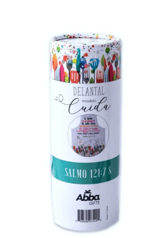 Delantal Modelo Cuida: El Señor te progeterá - Salmos 121:7-8