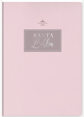Biblia RVR1960 Rosa | Letra Grande 11 pts | Con Índice