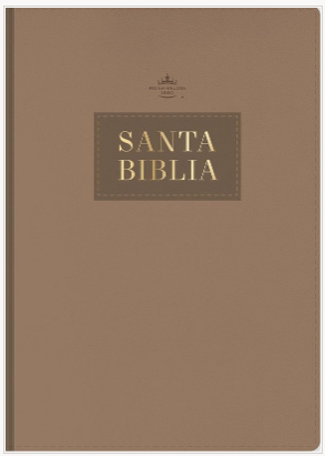 Biblia RVR1960 Café | Letra Grande 11 pts | Con Índice y Zipper