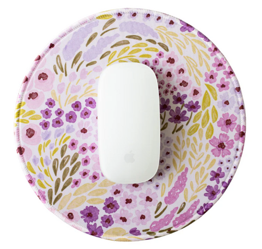 Mousepad lilac floral