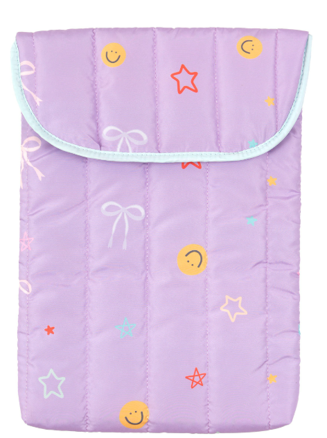Smiley Faces & Coquette Bows Laptop Sleeve