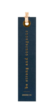 Be Strong And Courageous Bookmark