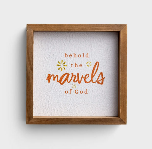 Aarti Sequeira - Behold the Marvels of God - Countertop Decor