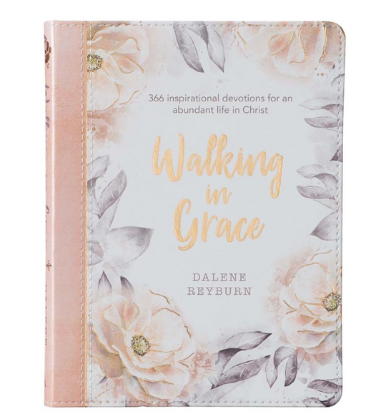 Walking in Grace Faux Leather Devotional