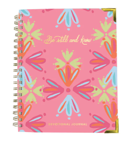Devotional Journal Be Still And Know | Diario Devocional Estad quietos y sabed