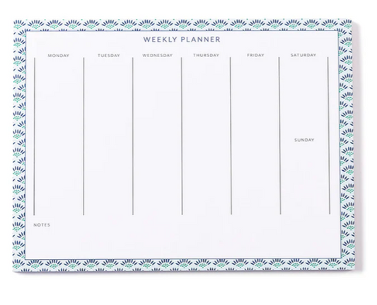 Bloc de notas semanal Chica fan| Weekly Desk Pad Fan Girl