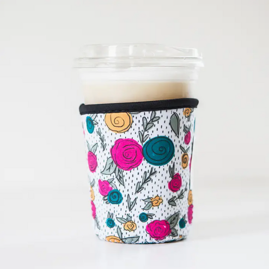 Church Floral Coffee Cup