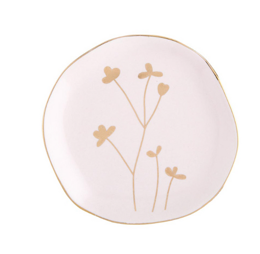 Ceramic Tea Bag Holders - Floral | Porta bolsitas de té de cerámica - Floral