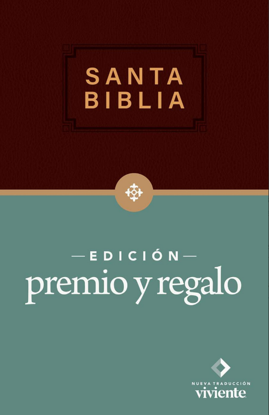 Santa Biblia NTV, Edición premio y regalo (vinil, vino tinto)