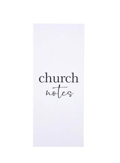 Face to Face Notepad - Church notes |Bloc de notas cara a cara - Notas de la iglesia