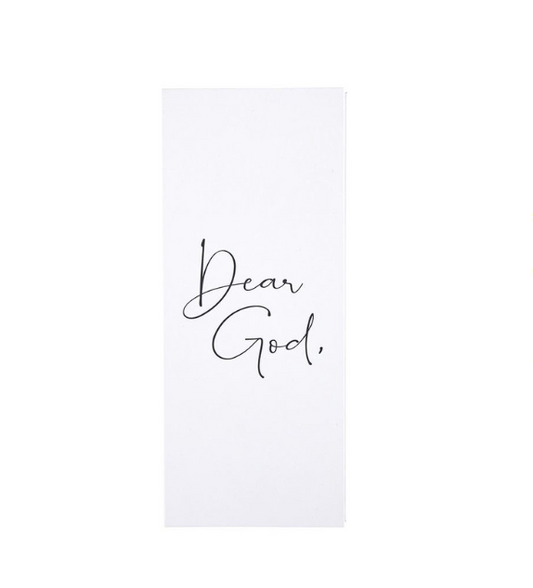 Face to Face Notepad - Dear God | Querido Dios