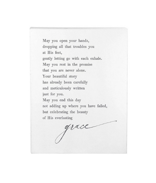 Face to Face Cadet Case Word Board - Everlasting Grace | Gracia eterna