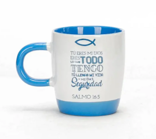 Taza 10 Oz. - Colección elemental | Tú eres mi Dios
