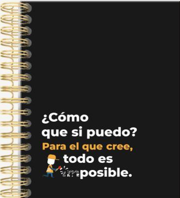 Libreta de anillas con elásico | Para el que cree