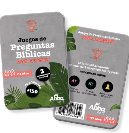 Juego de las preguntas bíblicas. Nivel maestro (Copy)