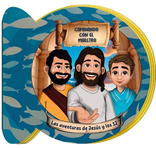 Caminando con el Maestro – Las aventuras de Jesús y los 12 – Libro de foami