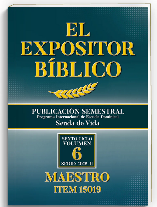 15019 Expositor Maestro Rústica 2025 II semestre