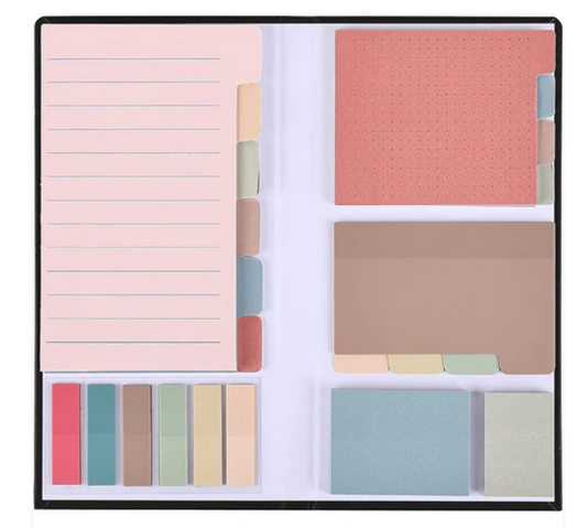 Juego de notas adhesivas Mr. Pen - Paquete de 410 con colores vintage