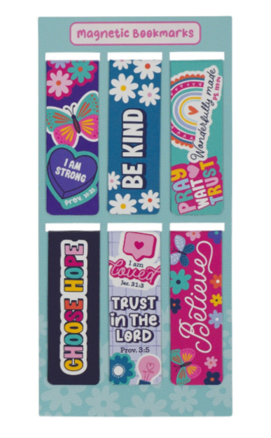 Juego de marcapáginas magnéticos Shine for Jesus | Shine for Jesus