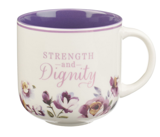Taza Strength and Dignity Proverbs 31:25 | Fuerza y dignidad son su vestimenta Proverbios 31:25