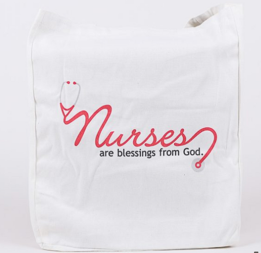 Bolsa de algodón clásico - Las enfermeras son bendiciones | nurses