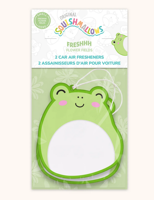 Squishmallows Wendy Car Air Fresheners - Freshhh Flower Fields | Ambientadores de auto