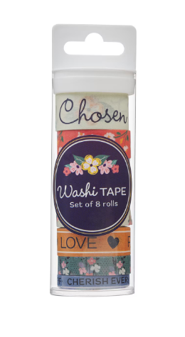 Chosen and Cherished Washi Tape Set "Elegido y Apreciado"