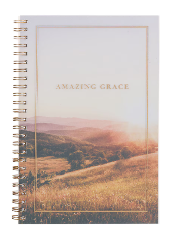 Libreta Amazing Grace Spiral Notebook - Isaiah 53:3