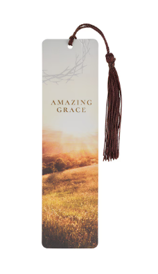 Marcador Amazing Grace Bookmark with Tassel - Isaiah 53:3