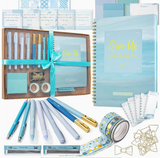 Ocean Breeze Bible Journaling Kit For Women