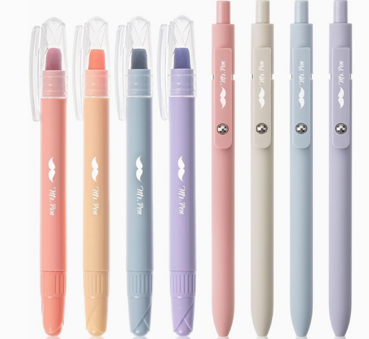Pastel Gel Highlighters & Pens For Bible Journaling