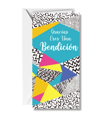 Tarjeta monedero Gracias, Eres Una Bendición