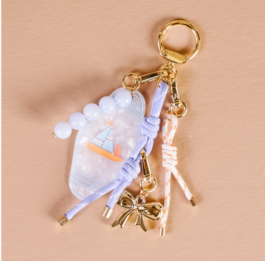 Motel Key Bag Charm Smooth Sailing | Navegación sin problemas