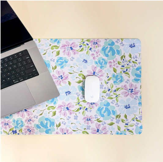 Secret Garden Blue Style Station Desk Mat| Alfombrilla de Escritorio