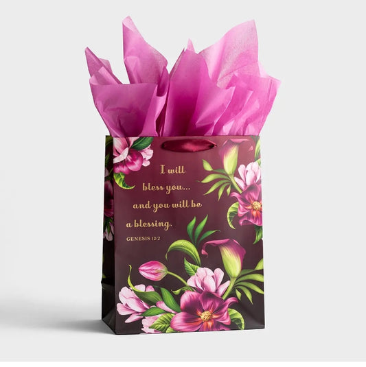 I Will Bless You - Yo te bendeciré Large Gift Bag