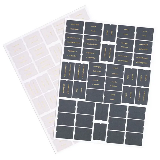 BIble tabs navy and grey