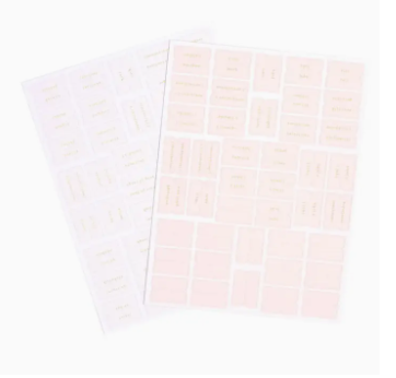 Bible tabs pink and creme