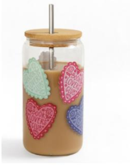Book Lovers Glass Can